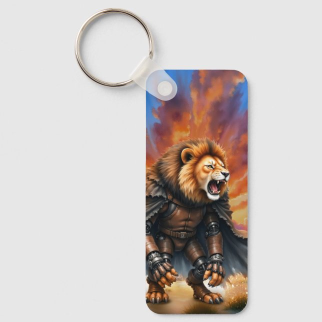Chaveiro Cyber Lion of the Wastelands  (Frente)