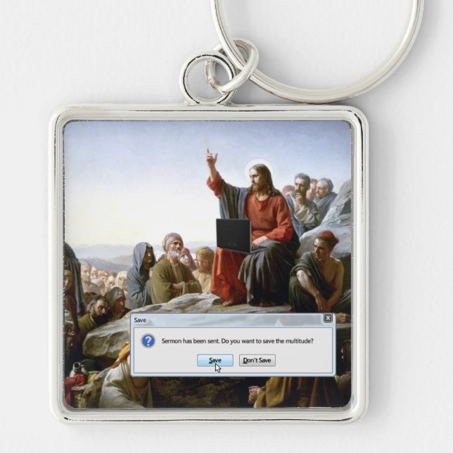 Chaveiro Cyber Sermon Funny (Frente)