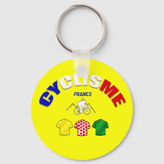 Chaveiro Cyclisme France Cycling Gift Ideas (Frente)
