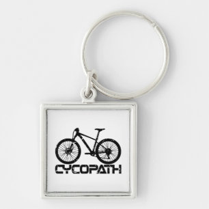 Chaveiro Cycopath - Funny MTB Biker Cyclist Lover