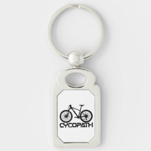 Chaveiro Cycopath - Funny MTB Biker Cyclist Lover