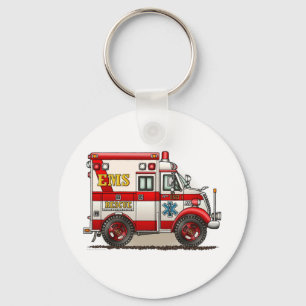 Chaveiro da ambulância do caminhão da caixa