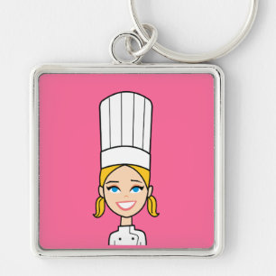 Chaveiro da arte do cozinheiro chefe grande