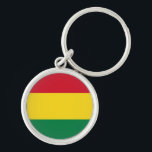 Chaveiro da Bandeira da Bolívia<br><div class="desc">Chaveiro da Bandeira da Bolívia. Llavero con la bandera de Bolívia.</div>