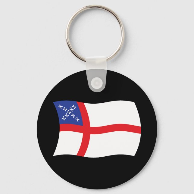 Chaveiro da Bandeira da Igreja Episcopal dos EUA (Frente)