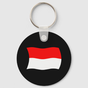 Chaveiro da Bandeira da Indonésia