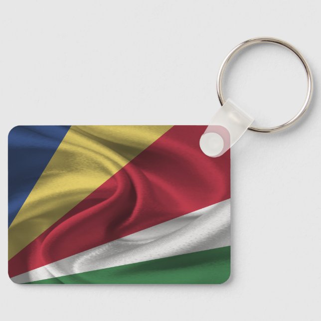 Chaveiro da Bandeira das Seychelles (Frente)