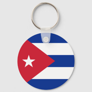 Chaveiro da bandeira de Cuba
