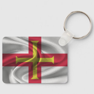 Chaveiro da Bandeira de Guernsey