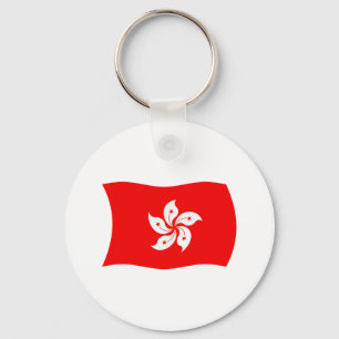 Chaveiro da Bandeira de Hong Kong