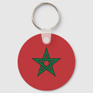 Chaveiro da bandeira de Marrocos