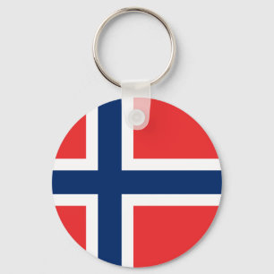 Chaveiro da bandeira de Noruega