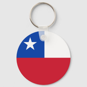 Chaveiro da bandeira do Chile