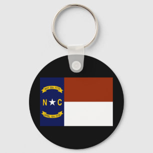 Chaveiro da bandeira do estado de North Carolina