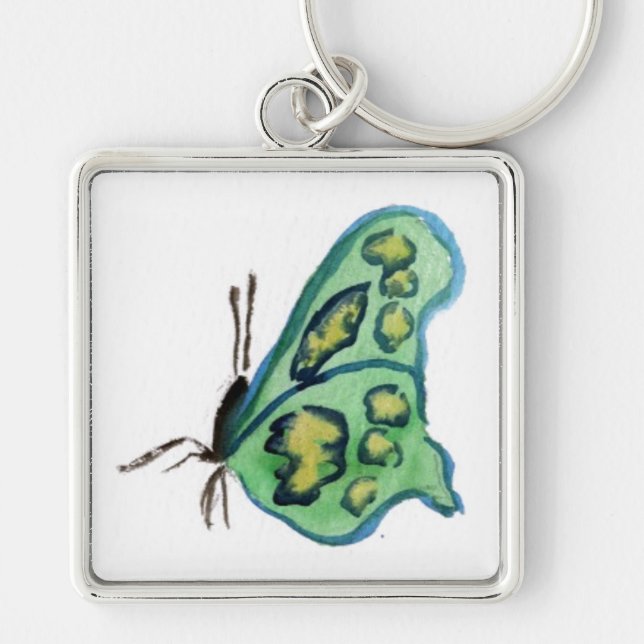 Chaveiro da Borboleta Verde (Frente)