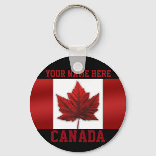 Chaveiro da cadeia-chave do Canadá personalizada