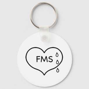 Chaveiro da campanha do Humaneness da fibromialgia