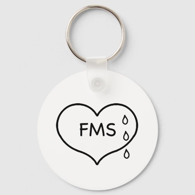 Chaveiro da campanha do Humaneness da fibromialgia (Frente)