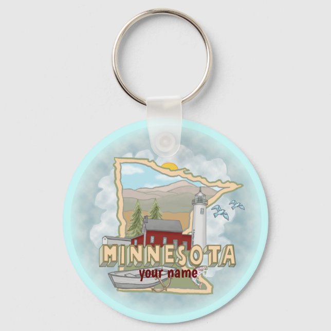 Chaveiro da Casa de Luz de Minnesota (Frente)