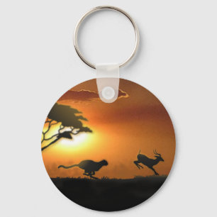 Chaveiro da chita e da gazela