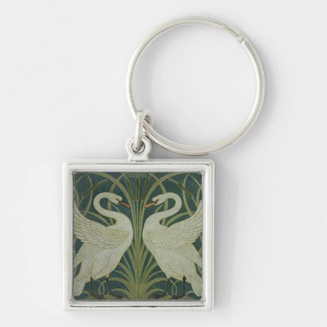 Chaveiro Da "design do papel de parede cisne, da (Frente)