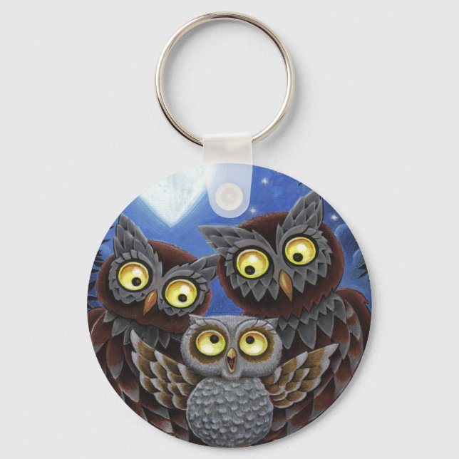 Chaveiro da família Owl (Frente)