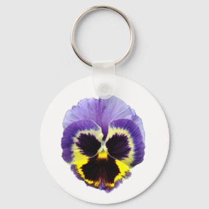 Chaveiro da flor do amor perfeito