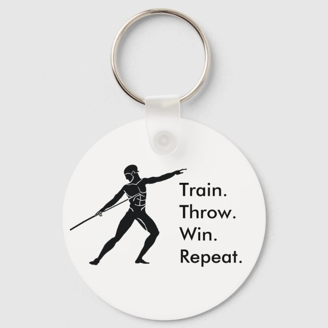 Chaveiro da Fórmula de Ganhar Esportes Gregos (Frente)