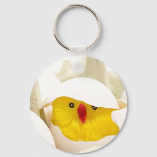 Chaveiro da galinha da páscoa