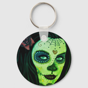 Chaveiro da Gótica Zombie Cute