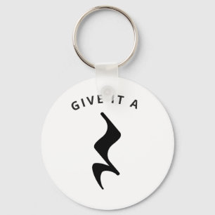 Chaveiro Dá-Lhe Um Engraçado Humor Musical.