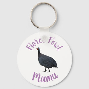 Chaveiro da Mama de Guinee #FierceFowl Mama
