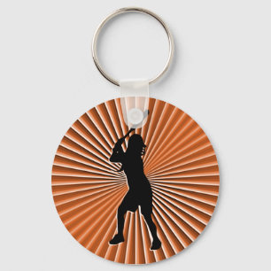 Chaveiro da massa do softball de Fastpitch