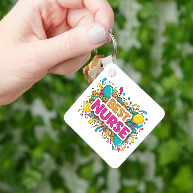 Chaveiro da melhor enfermeira (Mão)