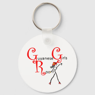 Chaveiro da menina de Guyana