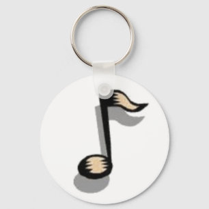 Chaveiro da nota da música