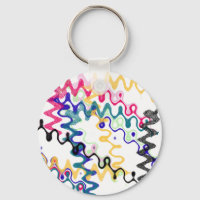 Chaveiro da onda do Squiggle