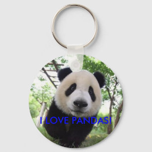 chaveiro da panda, EU AMO PANDAS!