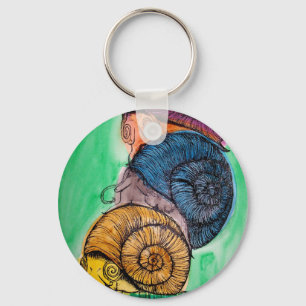 Chaveiro da pilha do caracol