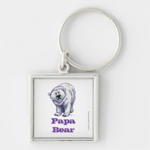 Chaveiro da Praça do Urso Polar do Papa Urso Pola
