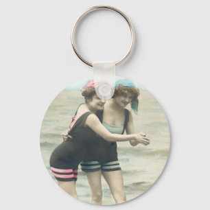Chaveiro da praia dos Bathers de Sun do vintage