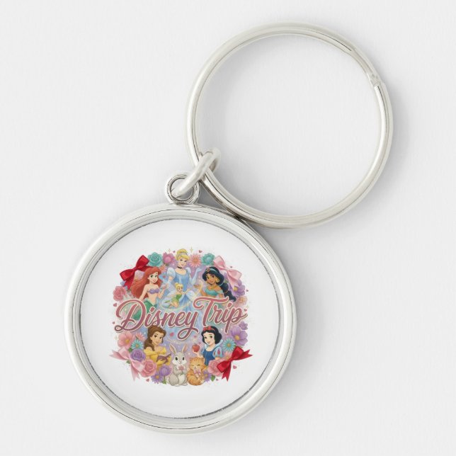 Chaveiro da Princesa da Disney (Frente)