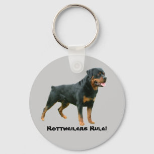 Chaveiro da regra de Rottweilers