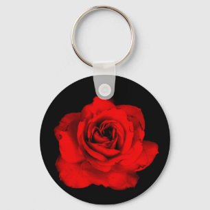 Chaveiro da rosa vermelha