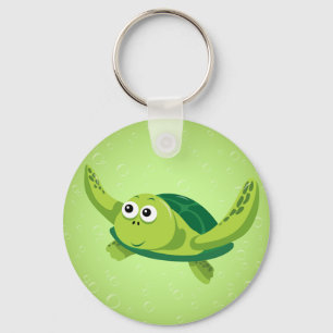 Chaveiro da tartaruga verde