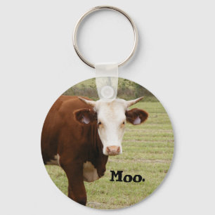 Chaveiro da vaca: "MOO. "