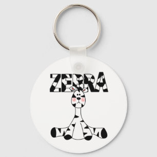 Chaveiro da zebra