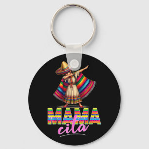 Chaveiro Dabbing mexicano Poncho Sombrero Cinco De Mayo Mam