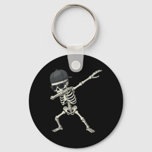 Chaveiro Dabbing Skeleton Pirate Halloween Kids Jolly Roger