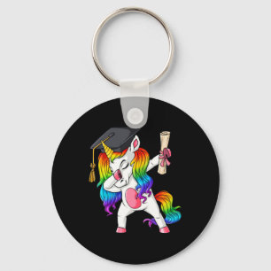 Chaveiro Dabbing Unicorn School Graduation Dab Girls T